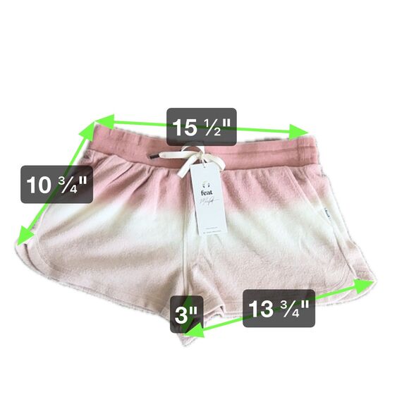 NWT* Feat x Madison Prewett Collab Blanketblend Shorts - Women's Large - Picture 6 of 8